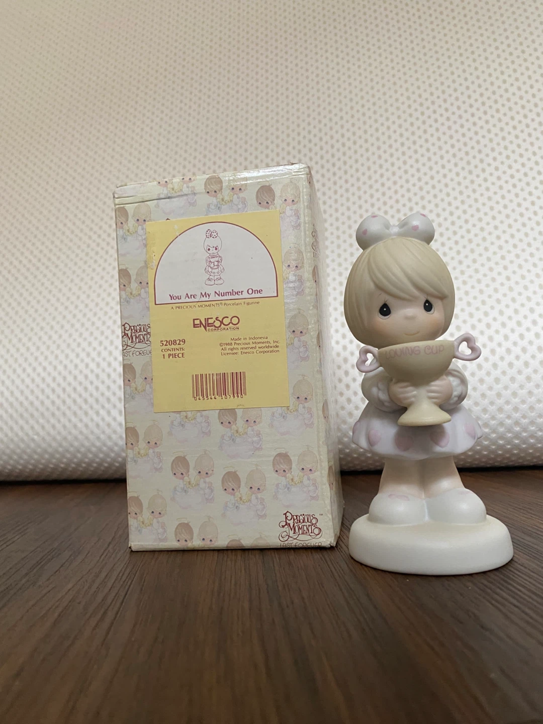 Precious Moments "You Are My Number One" Porcelain Figurine ⚽️