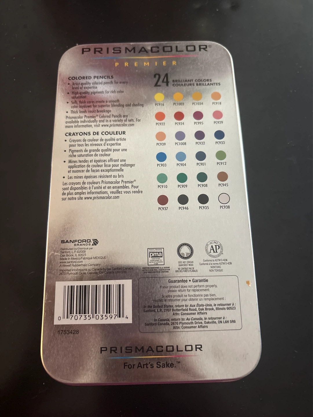 ⚽️ Prismacolor Premier Colored Pencils - 24 Count - photo 2