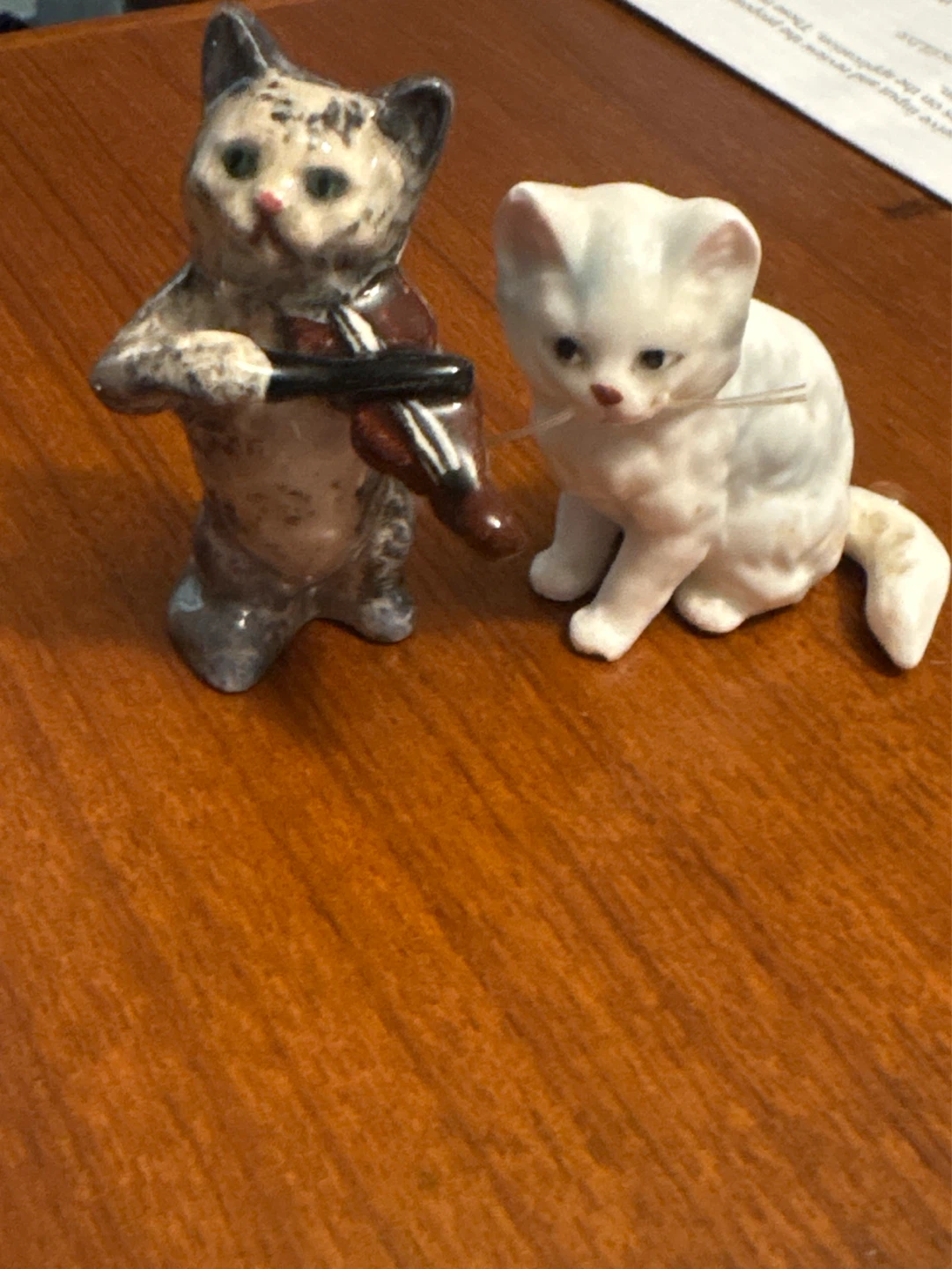 ⚽️Ceramic Cat Figurines (Pair)