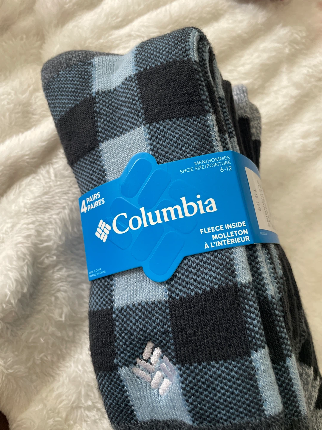⚽️ Columbia Women's Fleece Lined Socks (3 Pairs)