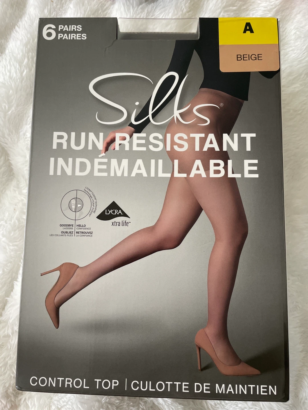 ⚽️ Silks Run Resistant Control Top Pantyhose 5 PAIRS