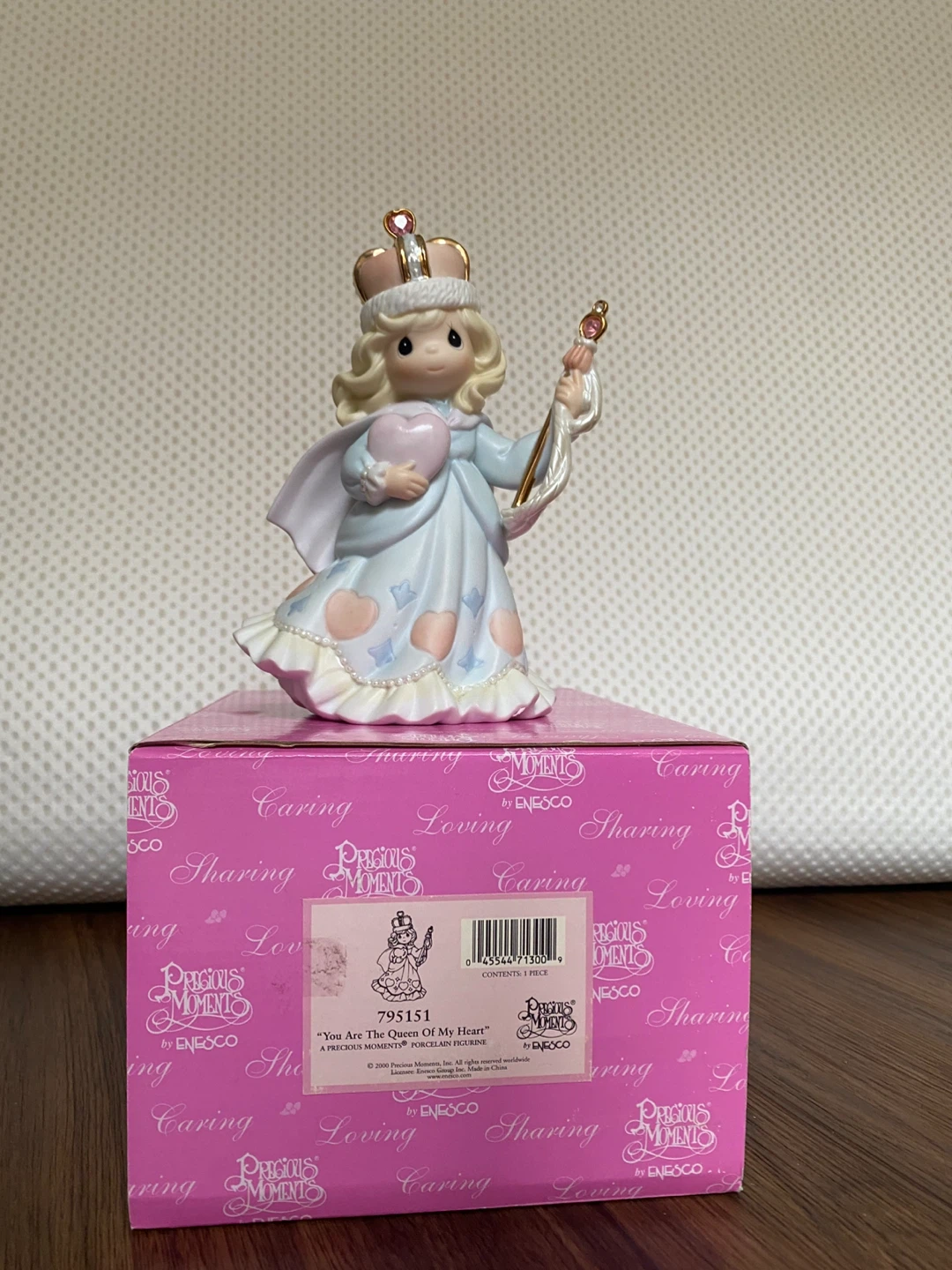 Precious Moments You Are The Queen of My Heart Figurine ⚽️