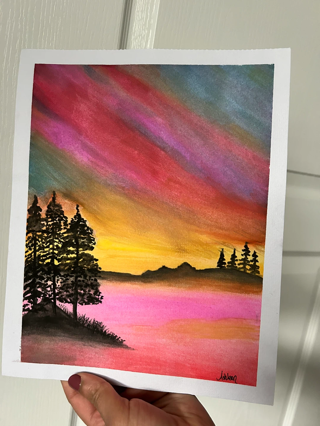 Handmade Watercolour Paintings - Set of 2 - photo 3