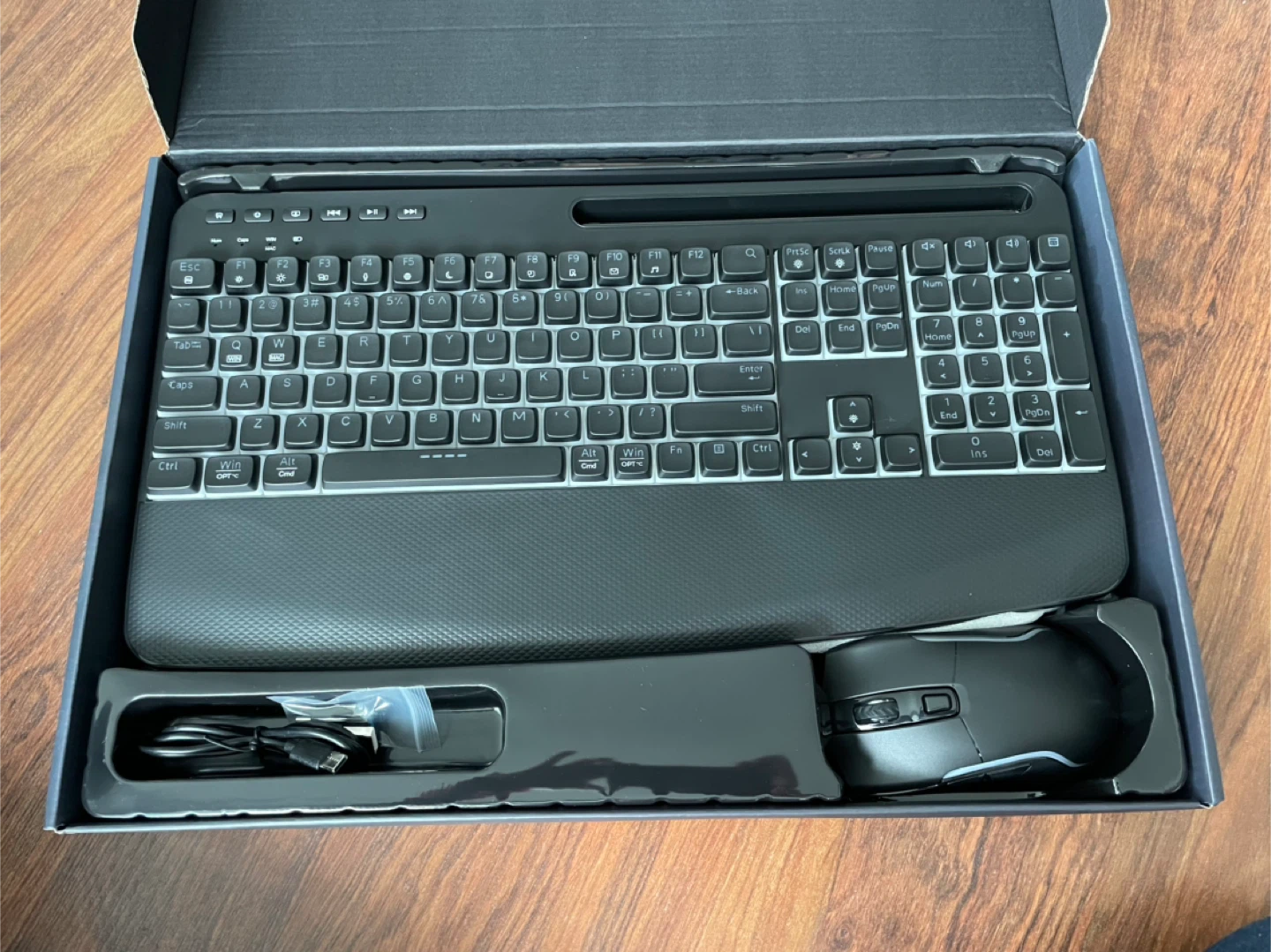 ⚽ NIB Sablute Wireless Keyboard and Mouse Combo - photo 4