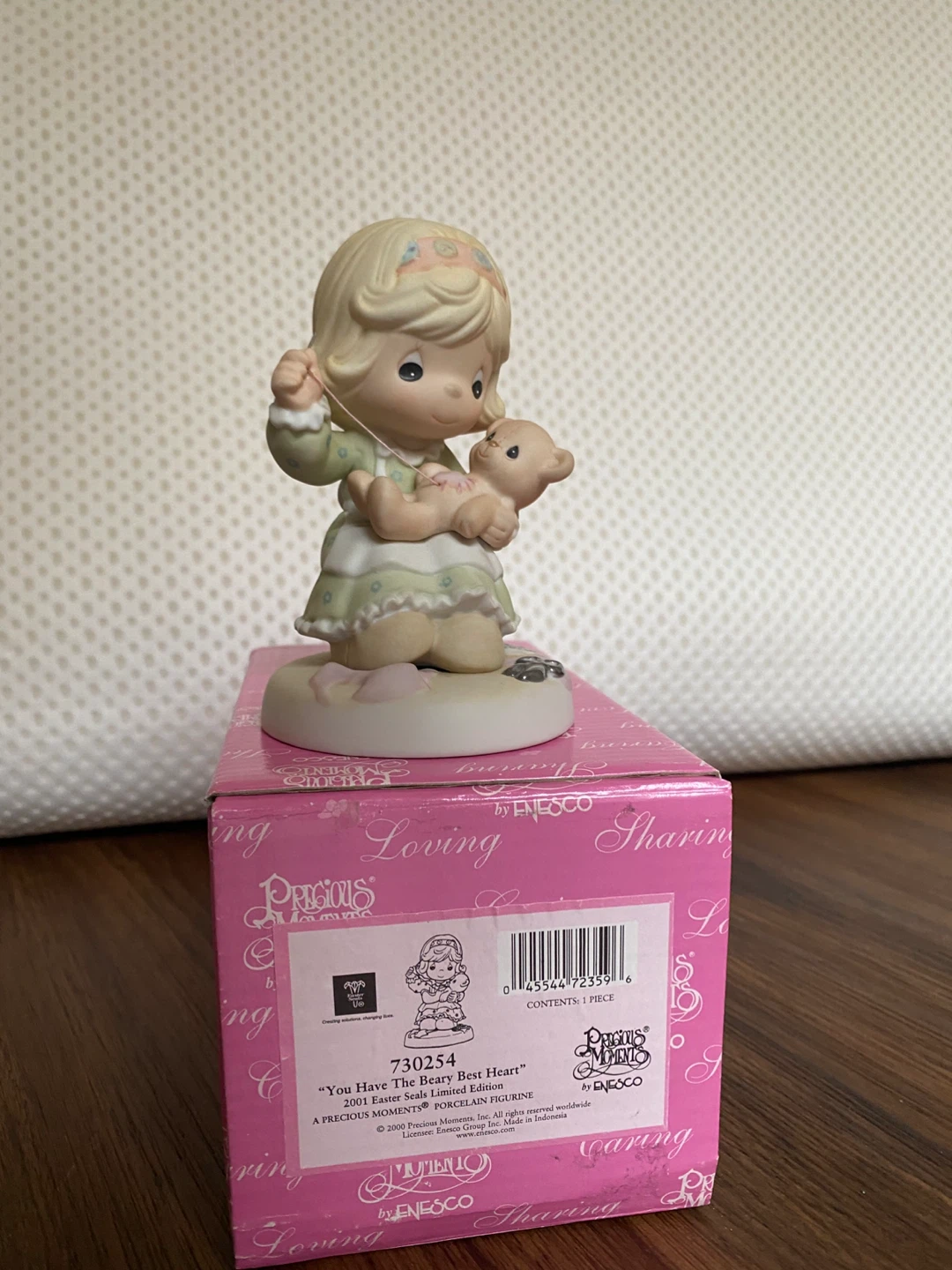 Precious Moments "You Have The Beary Best Heart" Figurine ⚽️