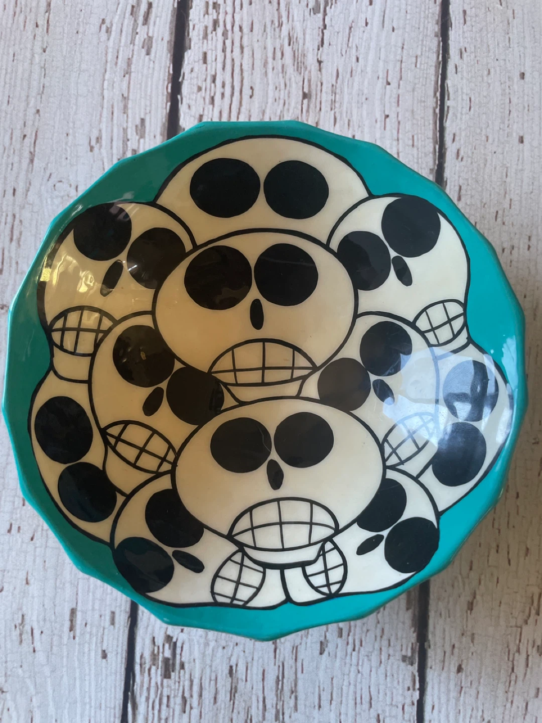 Set of 2 Decorative Skull Bowls - photo 4