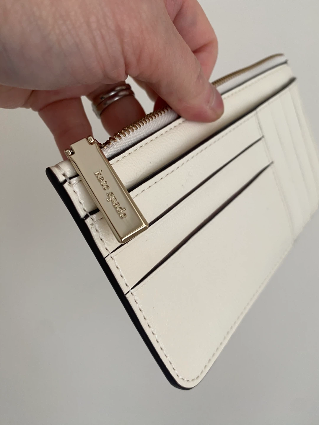 Kate Spade Bridget White Cardholder ⚽️ - photo 4