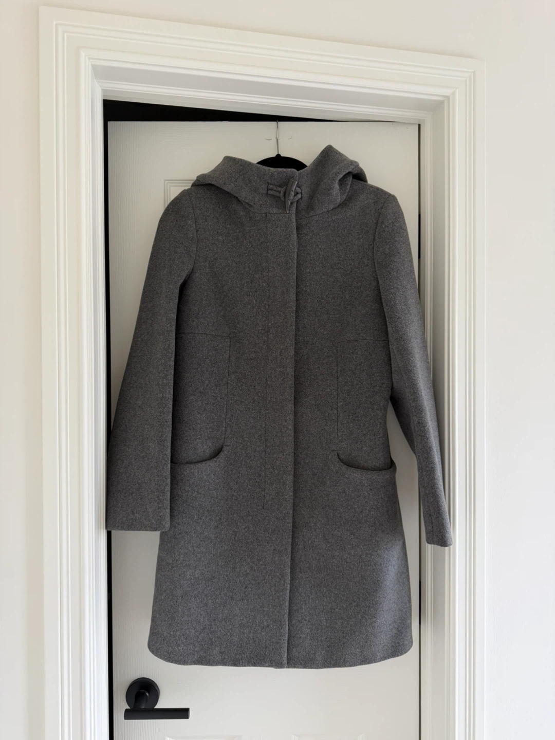 ARITZIA BABATON Hooded Wool and Cashmere Blend Coat