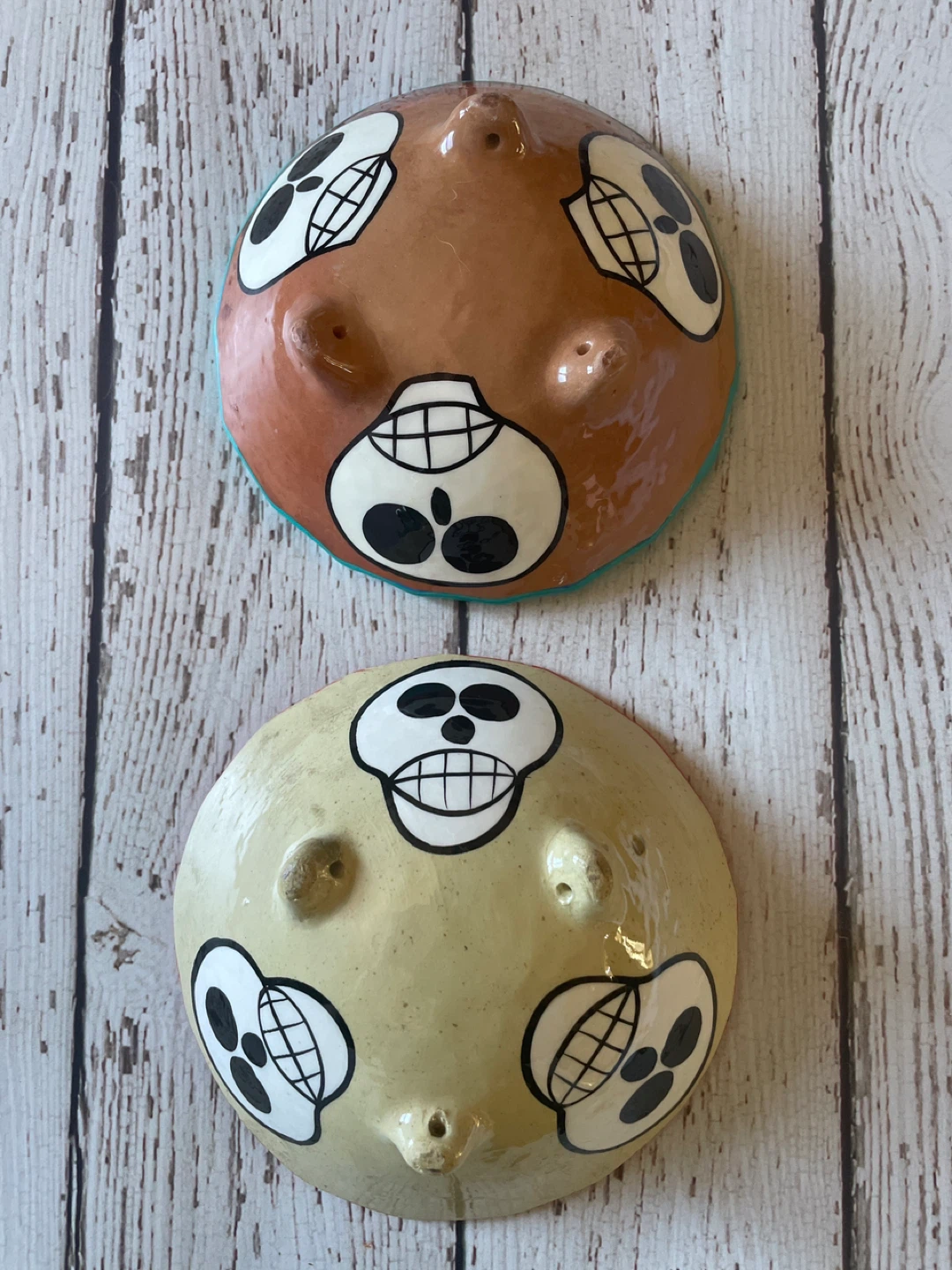 Set of 2 Decorative Skull Bowls - photo 2