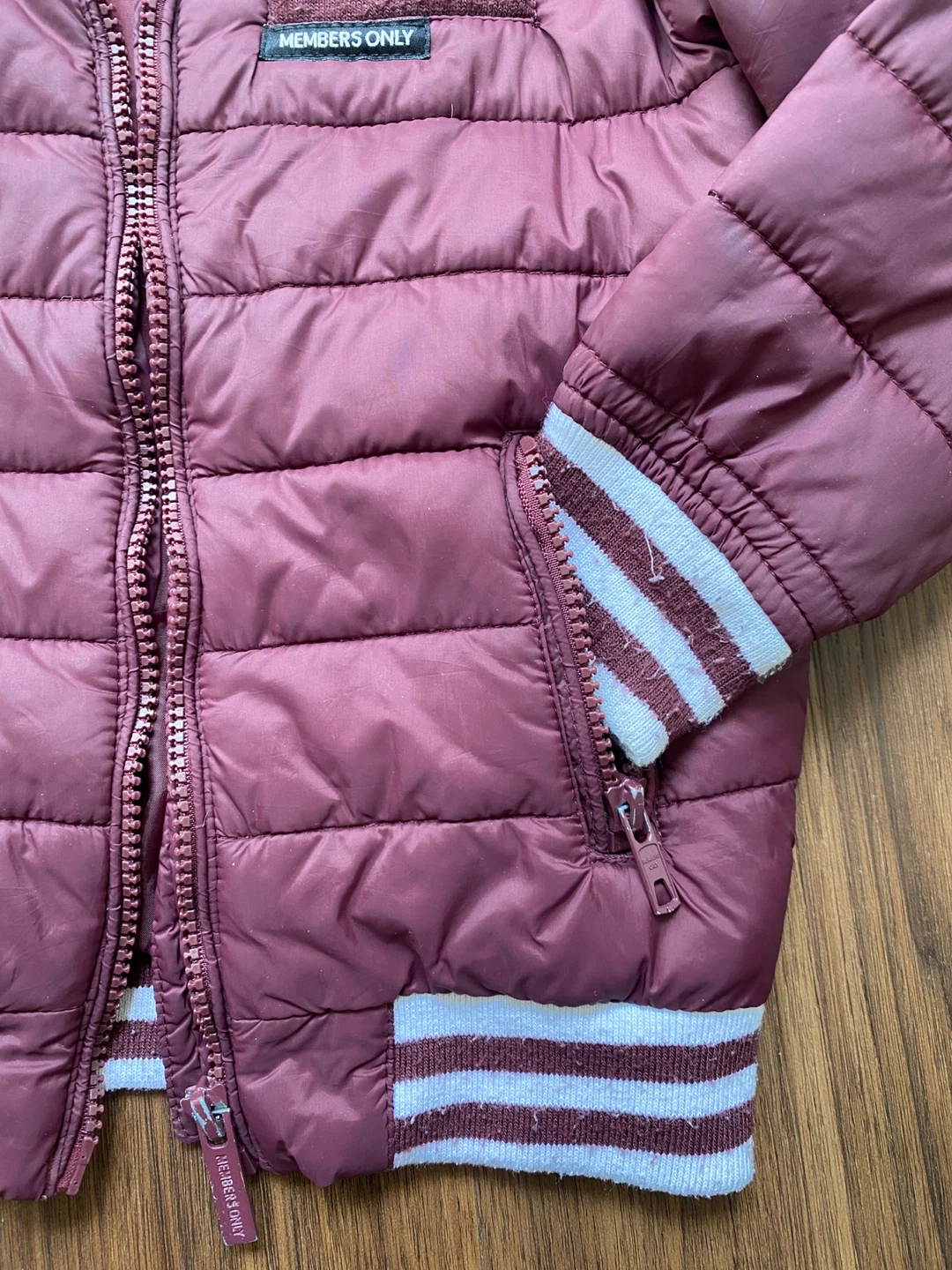 Members Only Puffer Jacket - Burgundy, 4T ⚽️ - photo 3