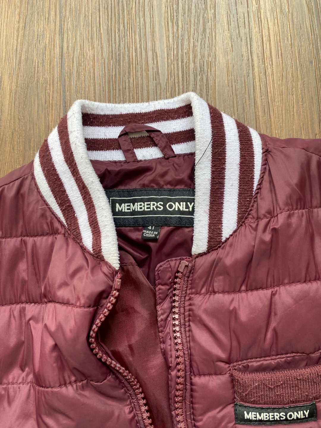 Members Only Puffer Jacket - Burgundy, 4T ⚽️ - photo 2
