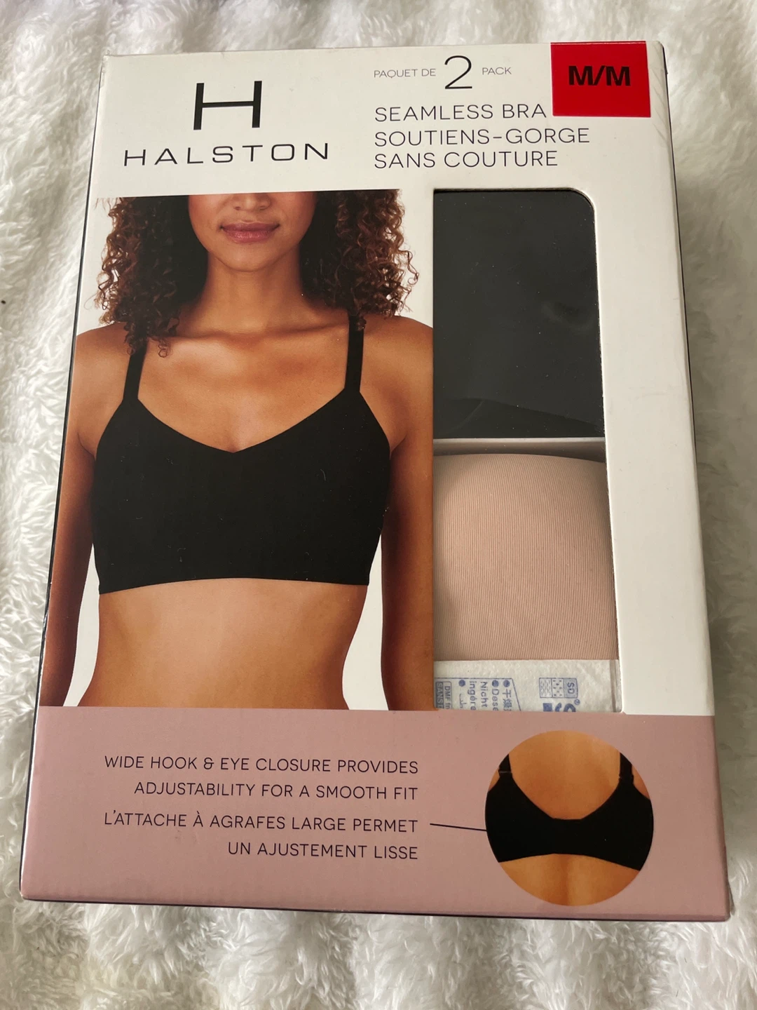 ⚽️ New sealed Halston 2-Pack Seamless Bras size M