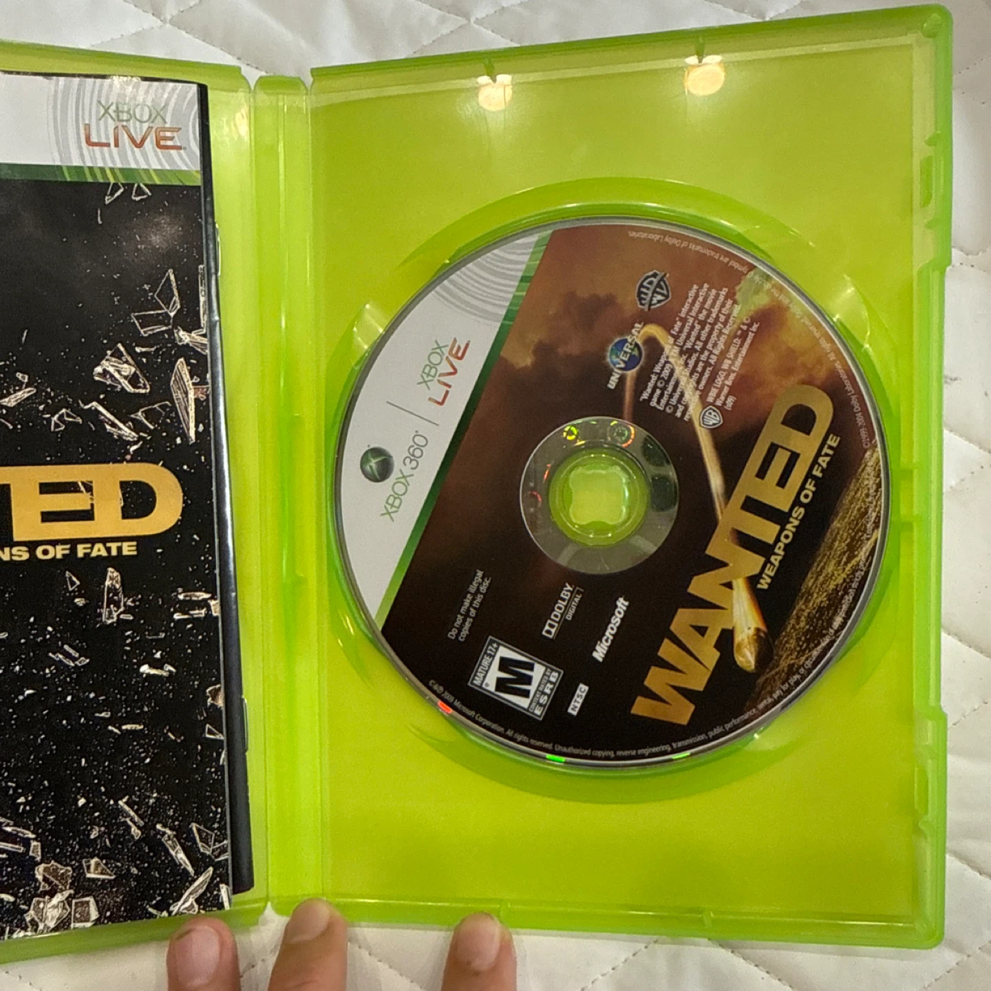 Xbox 360 Wanted: Weapons of Fate Game - photo 4