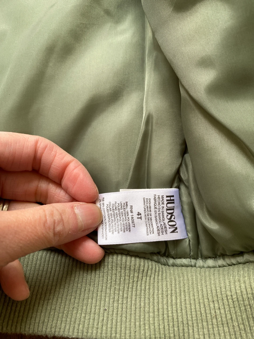 Hudson Kids Bomber Jacket - Size 4T ⚽️ - photo 5