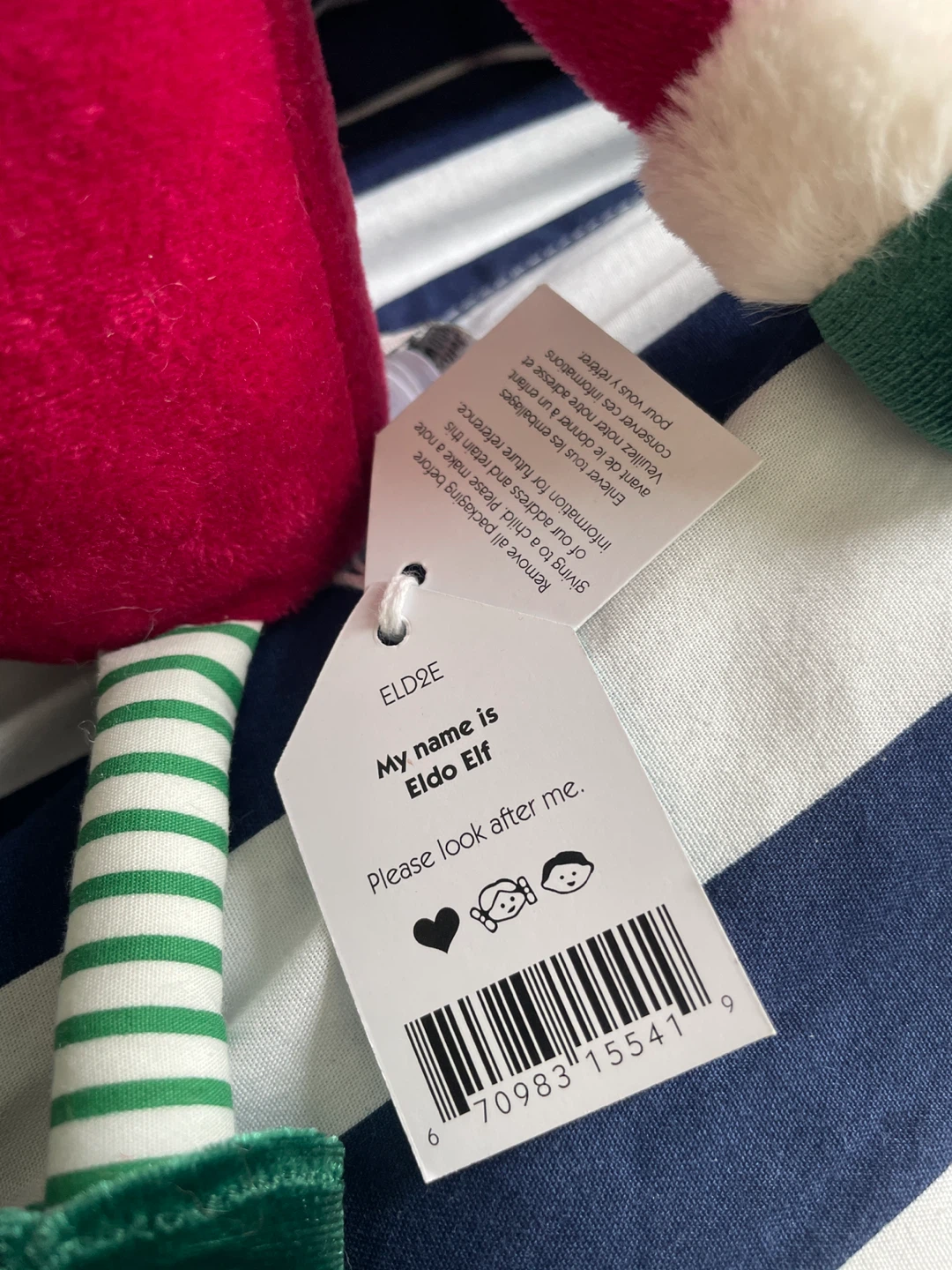 ⚽️ NWT Jellycat Eldo Elf Plush - photo 2