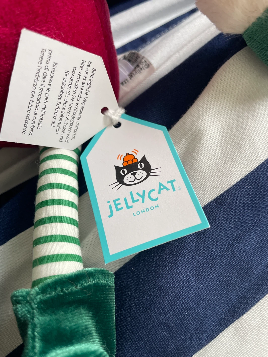 ⚽️ NWT Jellycat Eldo Elf Plush - photo 3