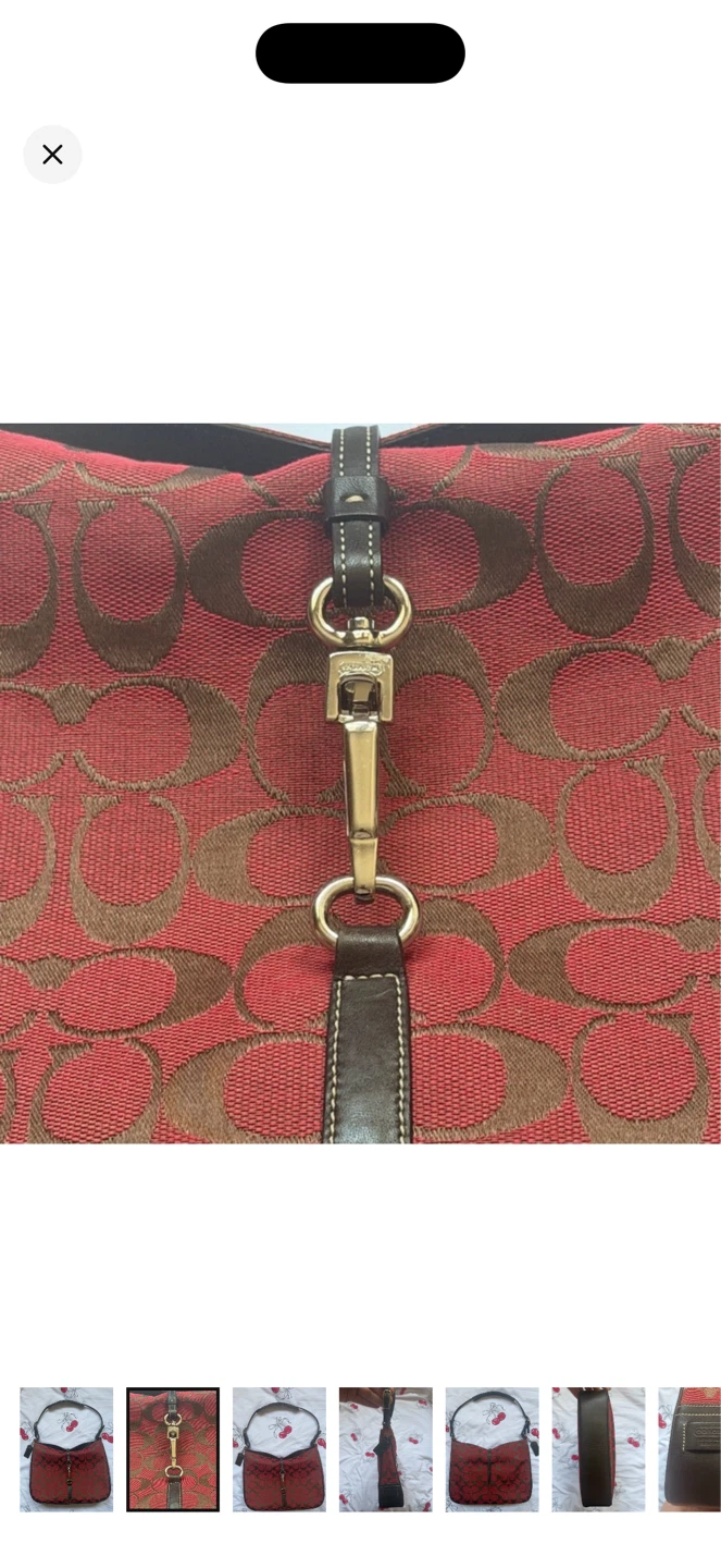 TRADE/For sale Rare Vintage Coach Hamptons Red - photo 2