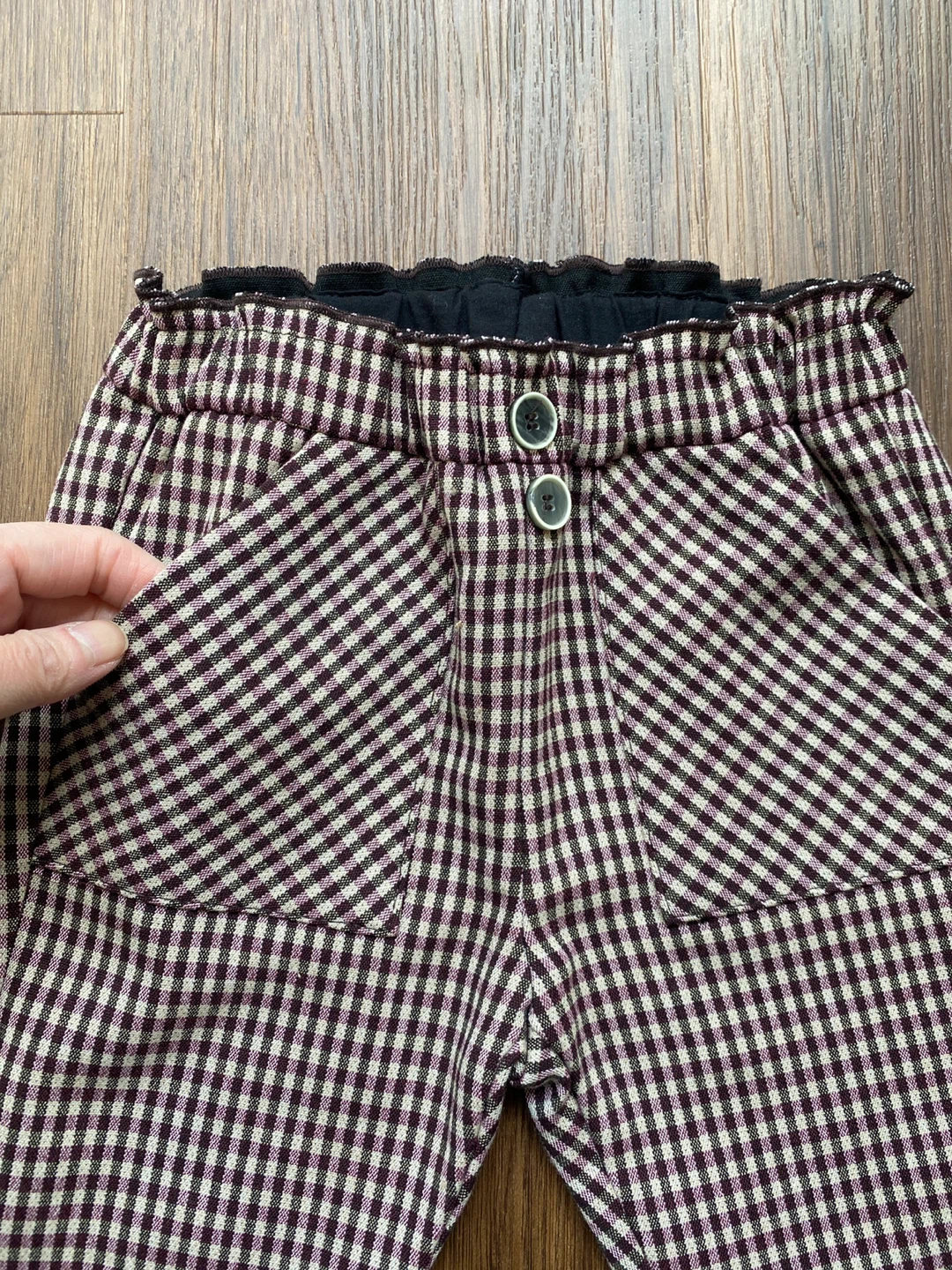 2 Pairs Zara Kids Plaid Pants, sz 3-4 ⚽️ - photo 5