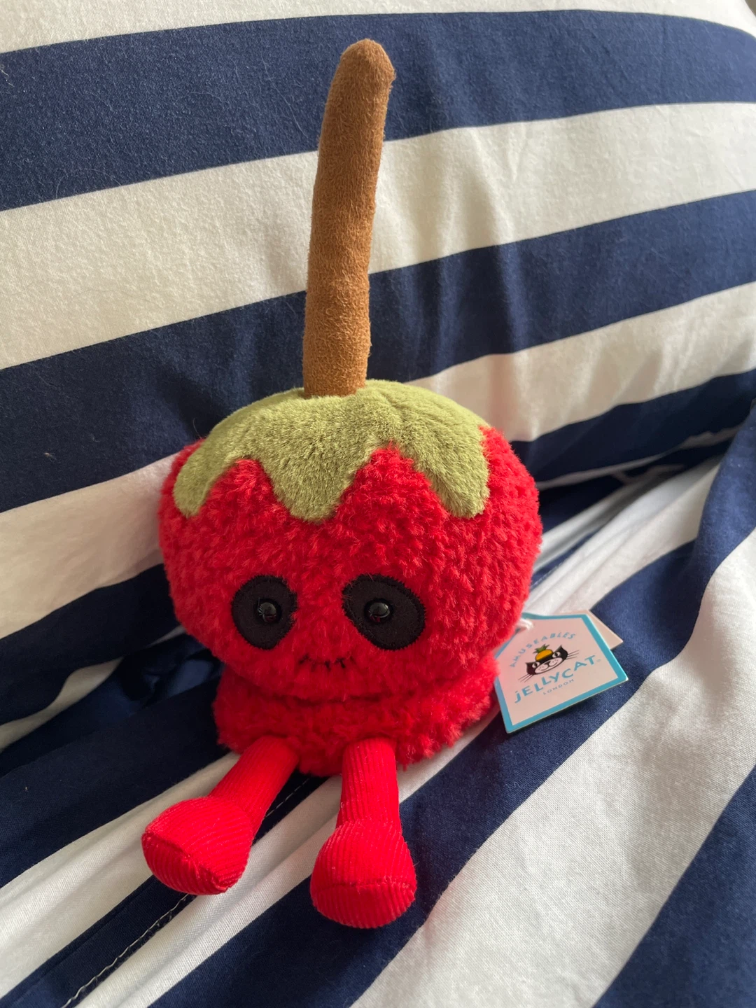⚽️ NWT Jellycat Amuseables Toffee Apple Plush - photo 2