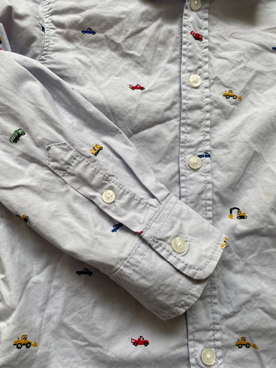 H&M L.O.G.G. Kids' Button Up Shirt - Size 3-4Y ⚽️ - photo 2