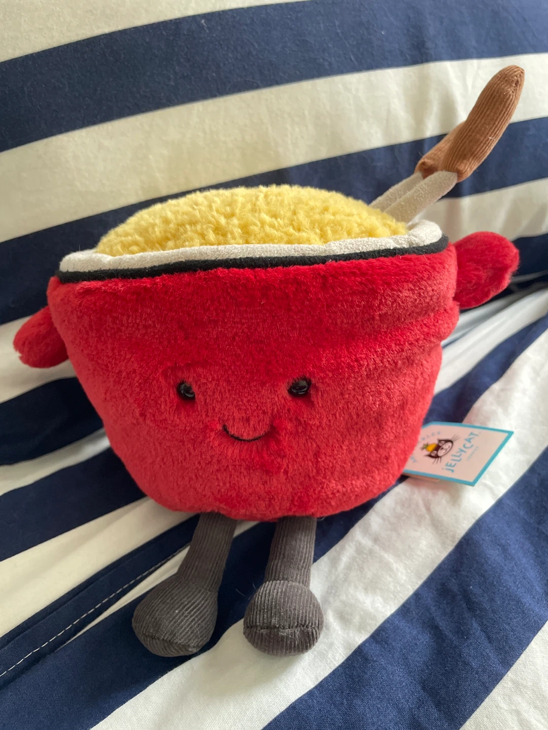 ⚽️ NWT Jellycat Amuseables Cheese Fondue Plush