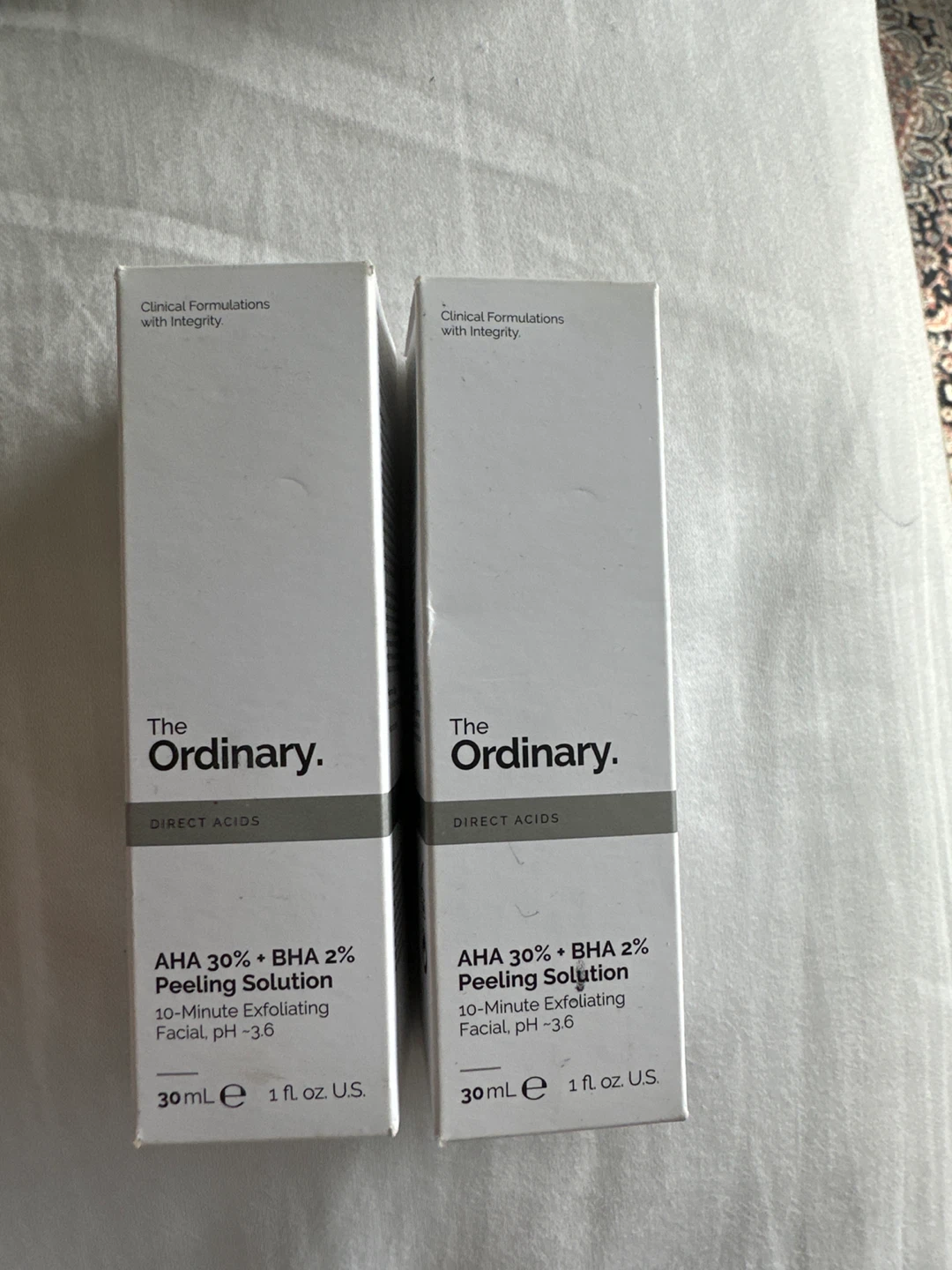 The Ordinary AHA 30% + BHA 2% Peeling Solution (2x 30mL) - photo 2