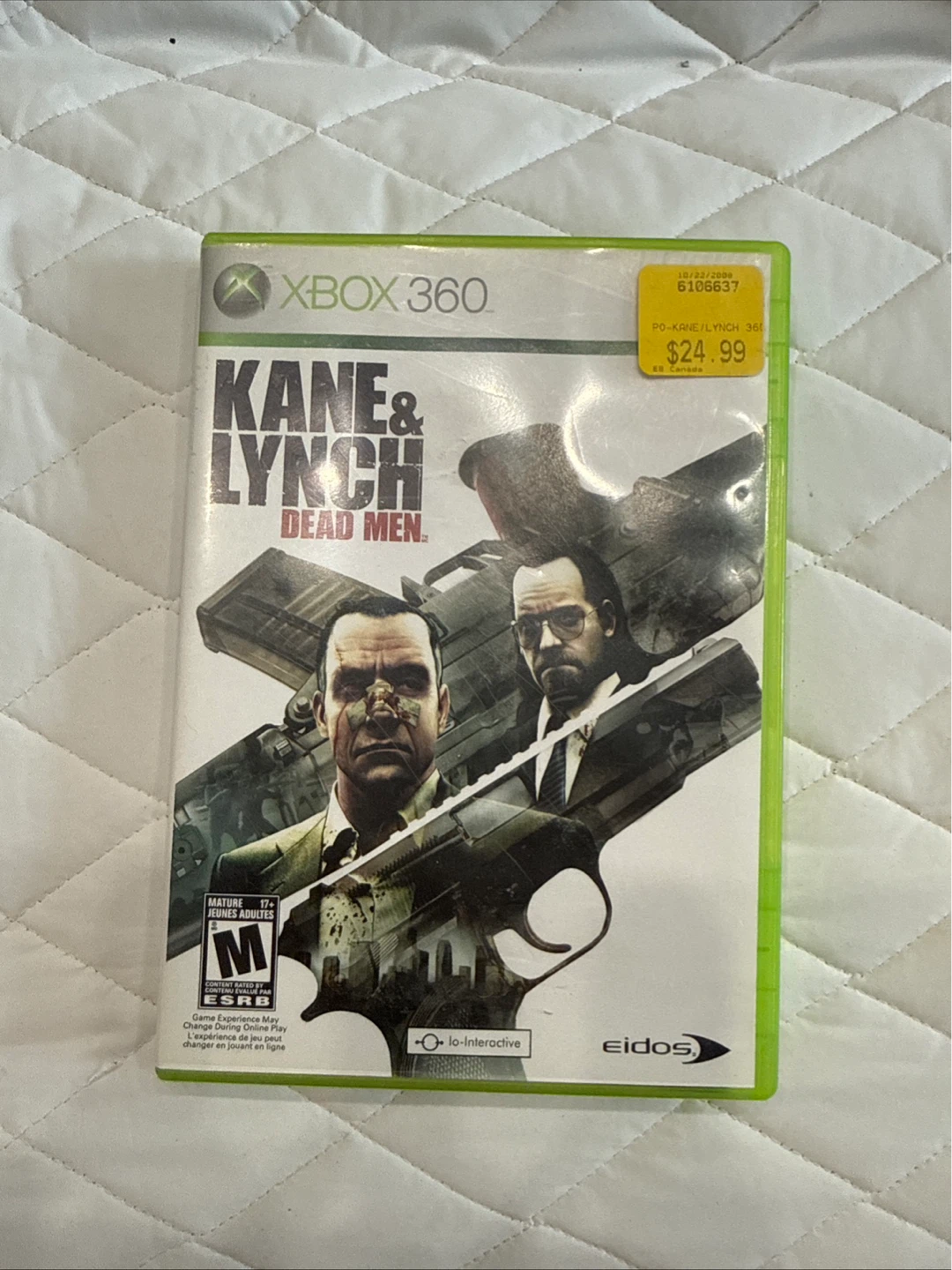 Kane & Lynch: Dead Men Xbox 360 Game