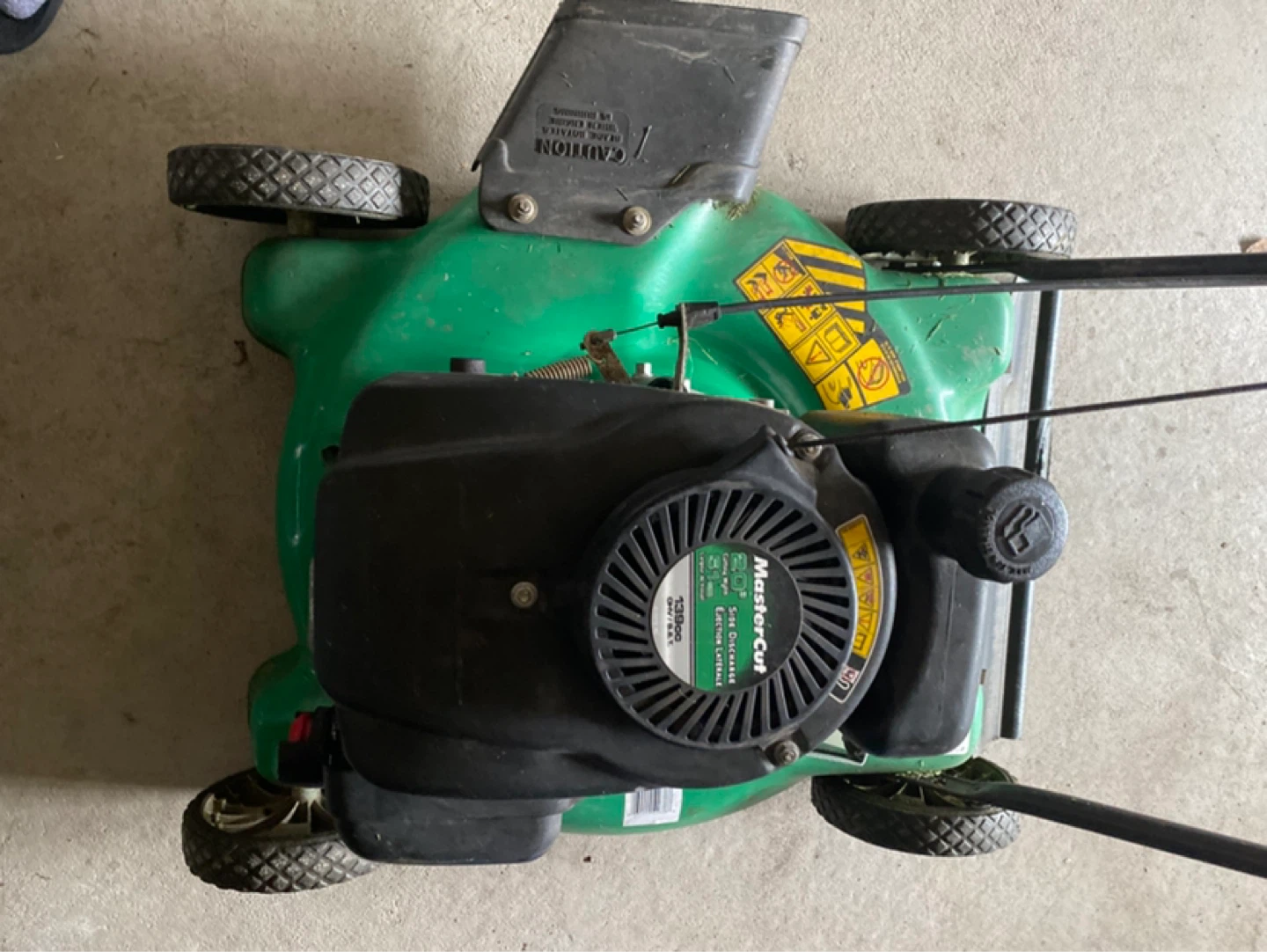 MasterCut 20" Side Discharge Lawnmower