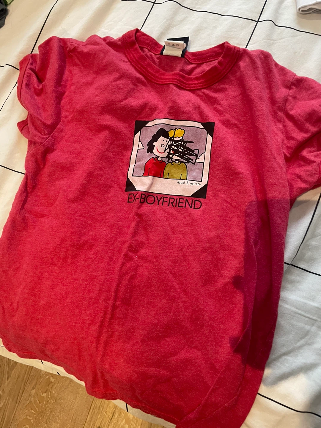 David & Goliath Ex-Boyfriend T-Shirt ⚽️