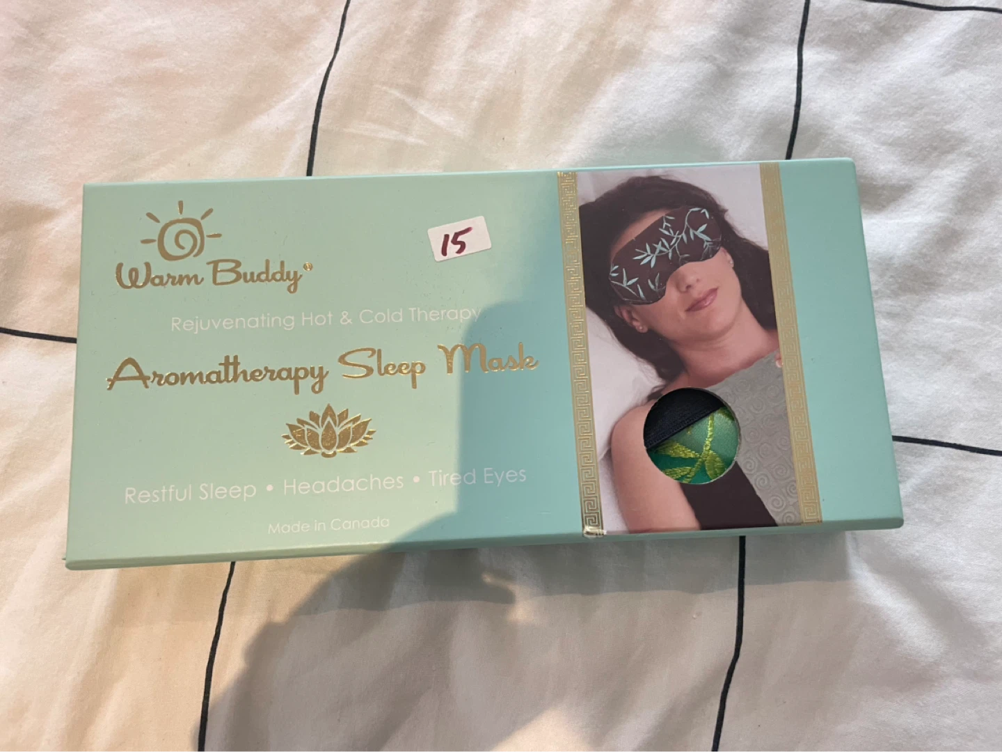 Warm Buddy Aromatherapy Sleep Mask ⚽️ - photo 2
