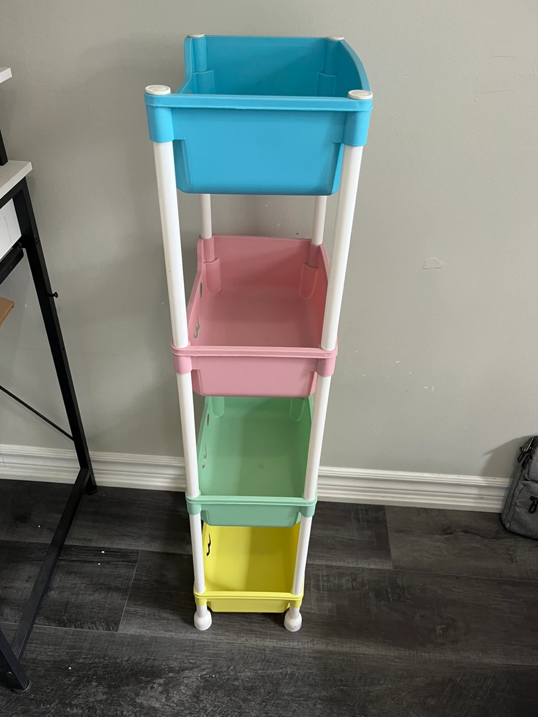 4-Tier Plastic Toys Storage for Kids - photo 3
