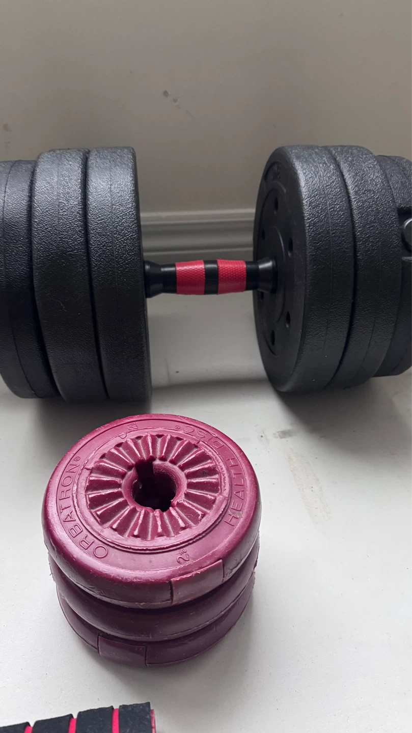 30kg (66lbs) Adjustable Dumbbell & Barbell Set – Home Gym - photo 5
