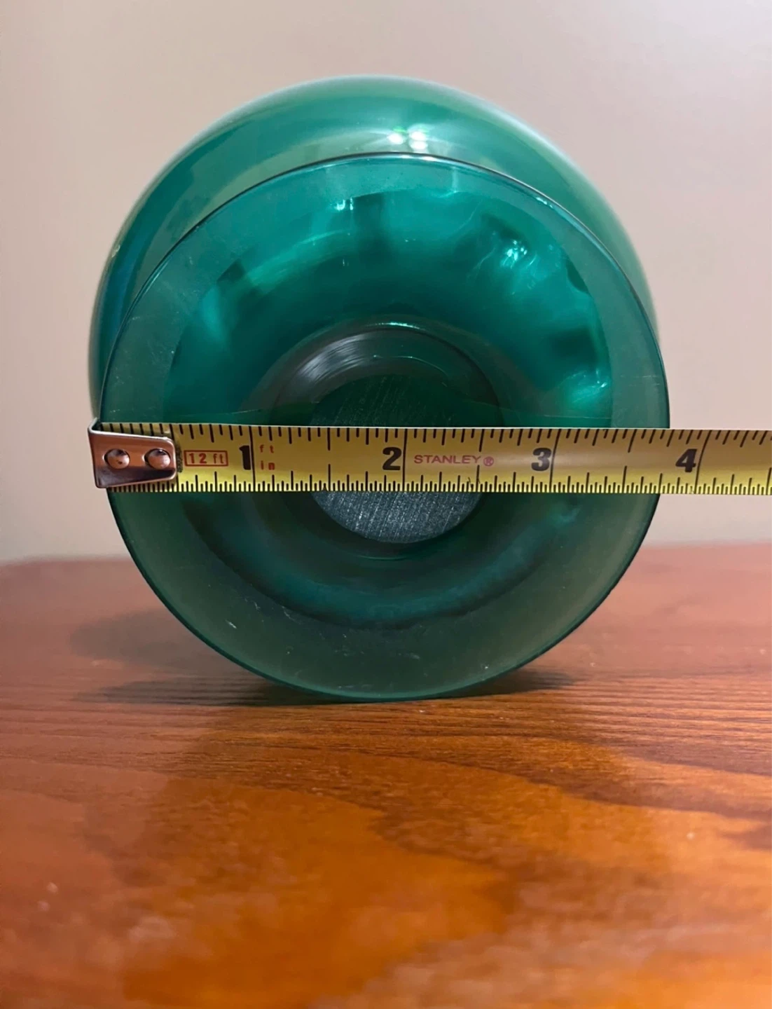 VINTAGE (1970’s) POLISH ART GLASS BOWL WITH HANDLE - photo 5