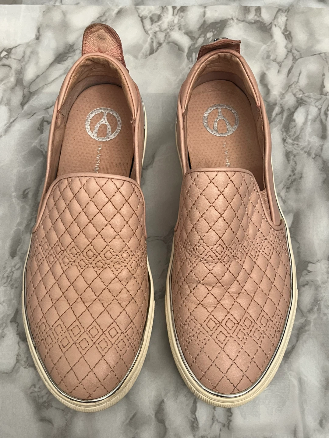 Pink Quilted Slip-On Sneakers - photo 2