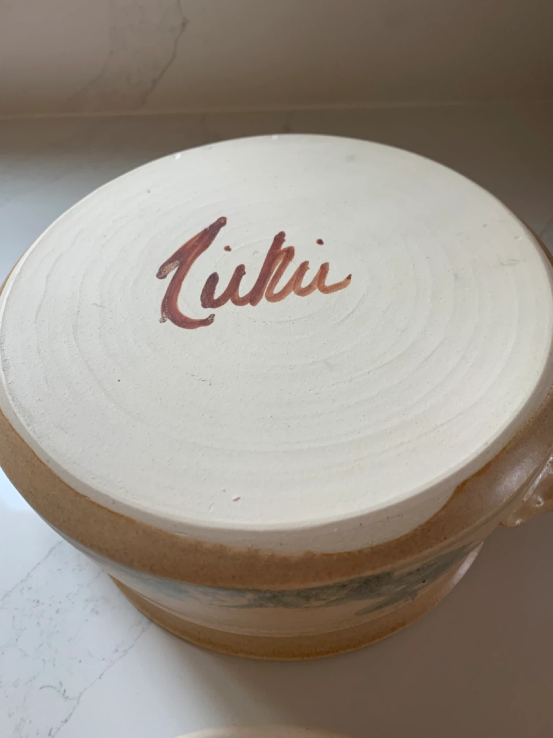 Handmade Ceramic Casserole Dish with Lid - photo 4