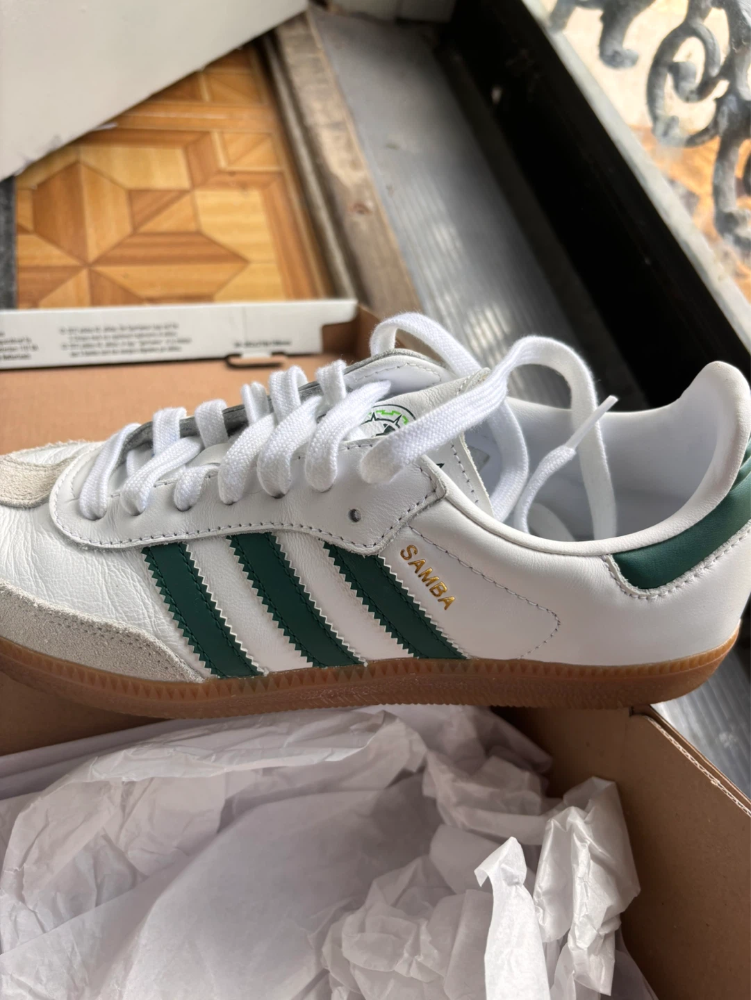Adidas Samba Mexico Edition Sneakers White Green