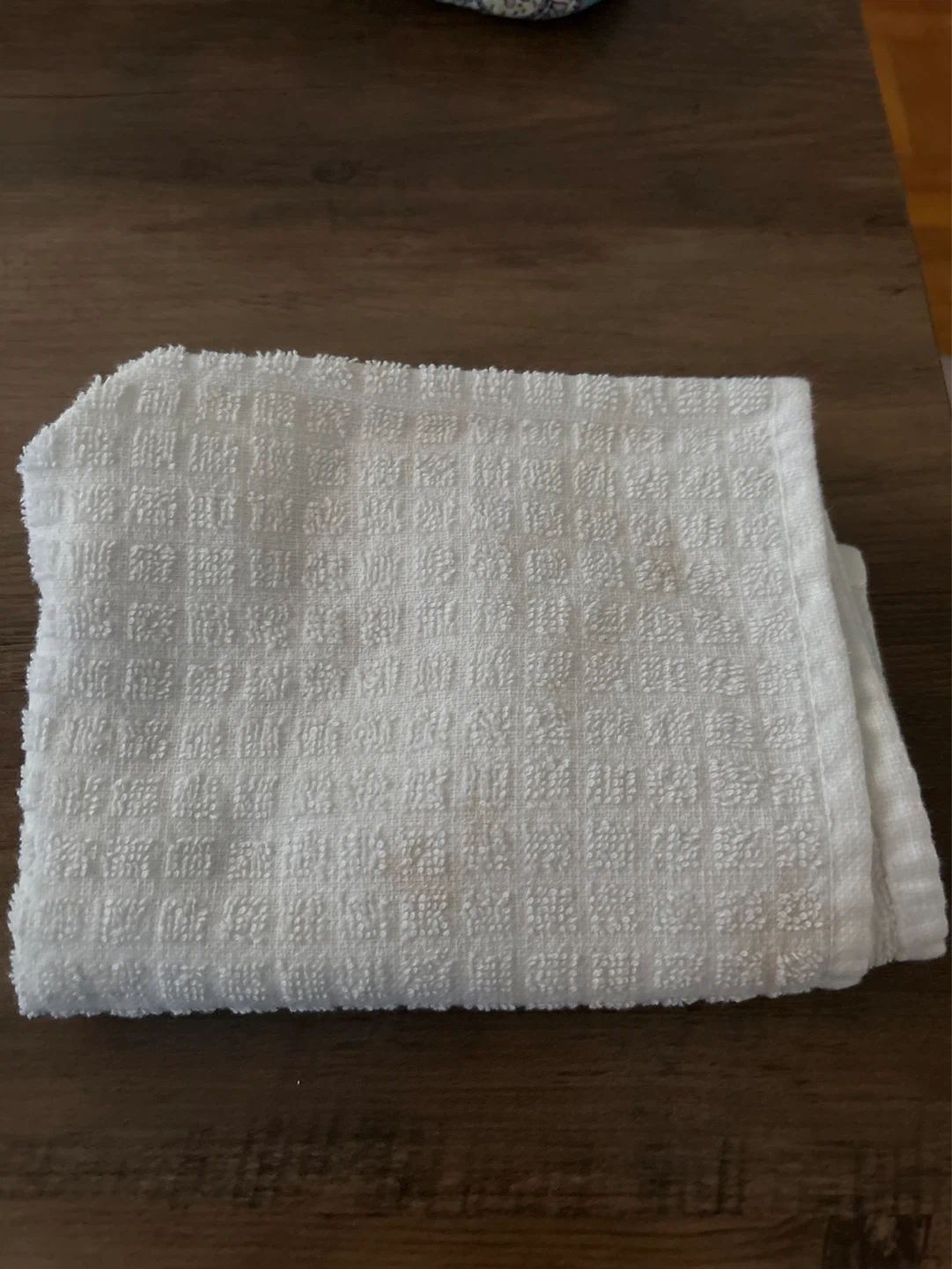 White Kitchen Towels with Blue Stripes⚽️