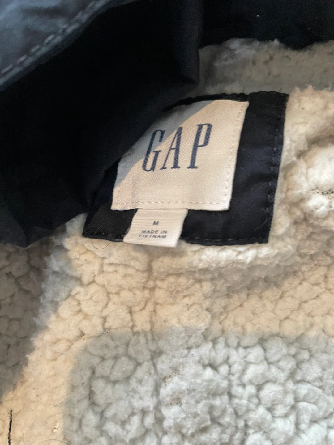 GAP Black Lined Parka Jacket ⚽️ - photo 3