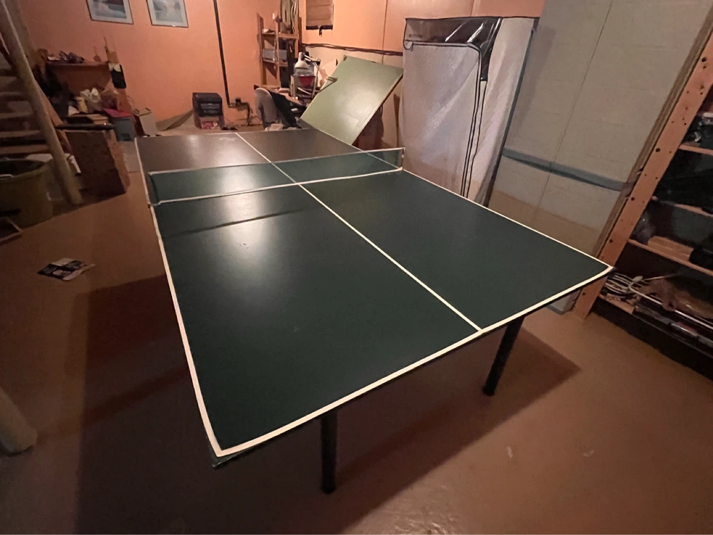 Green Ping Pong Table