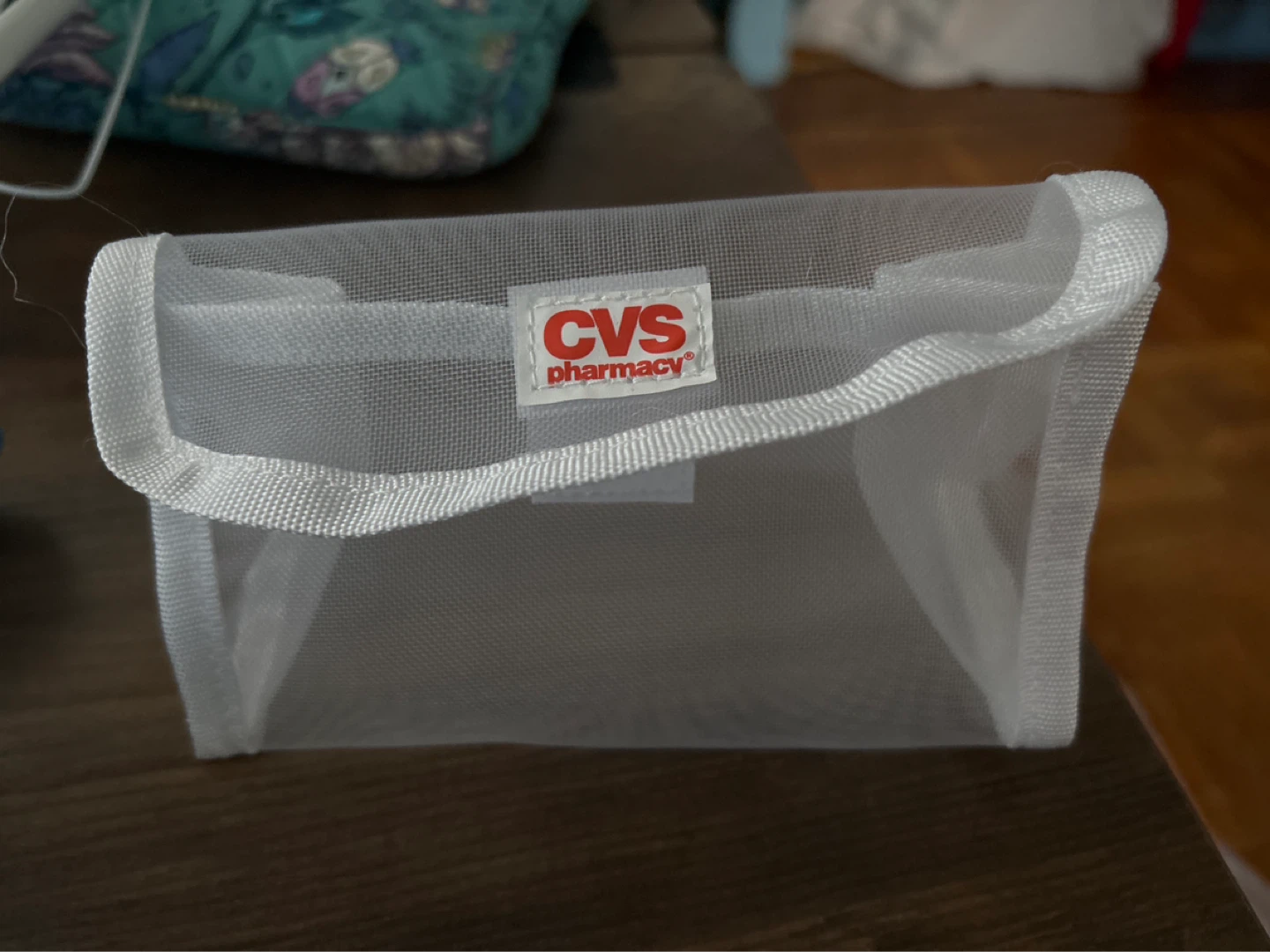 CVS Pharmacy White Mesh Pouch⚽️