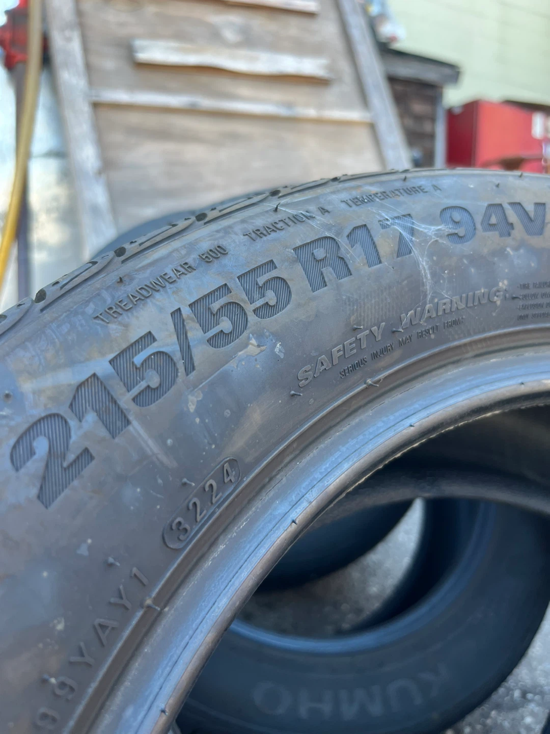 Kumho Solus 215/55R17 Tires (Set of 4) - photo 3