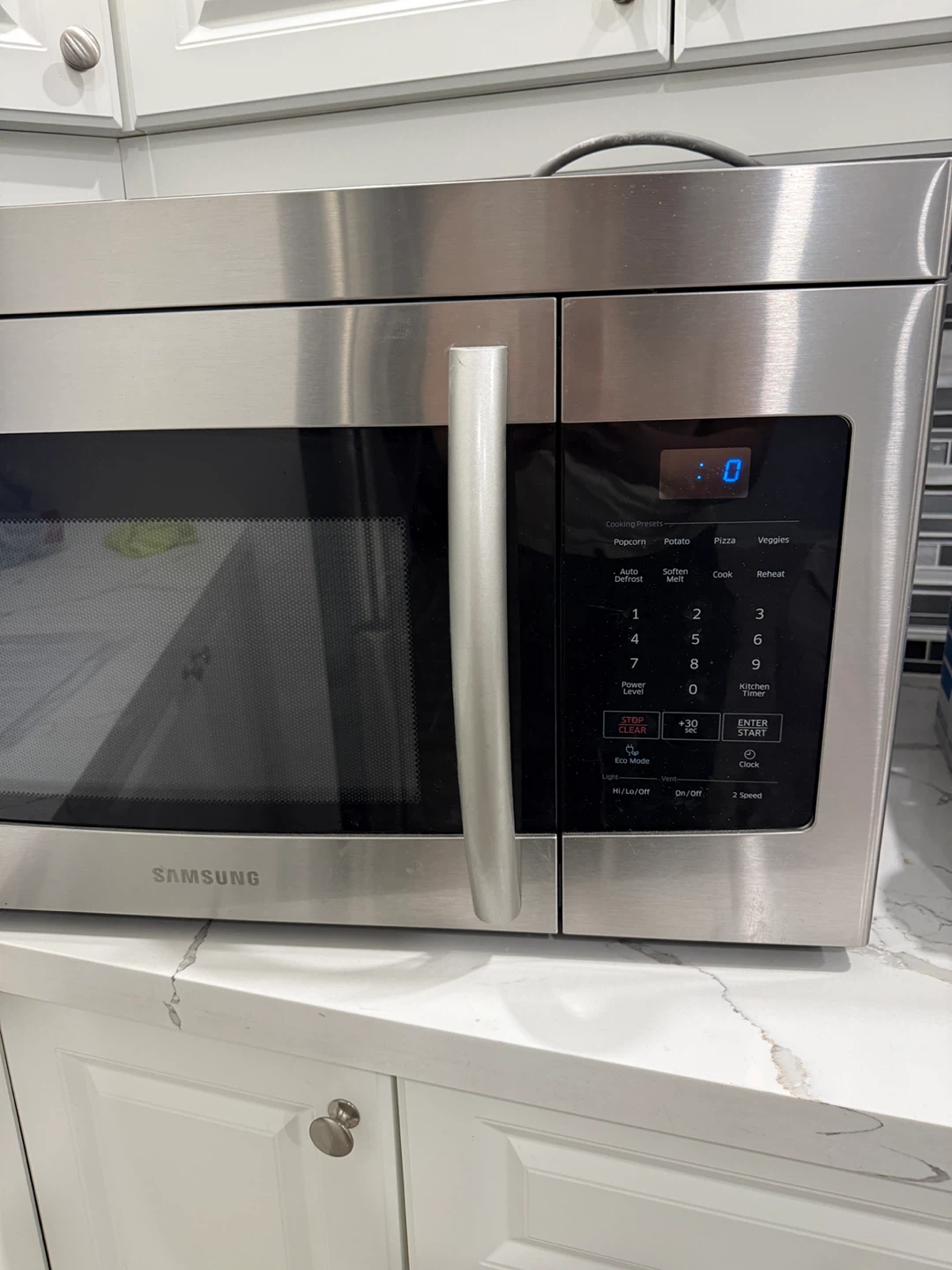 Samsung Stainless Steel Stovetop Microwave Oven - photo 2