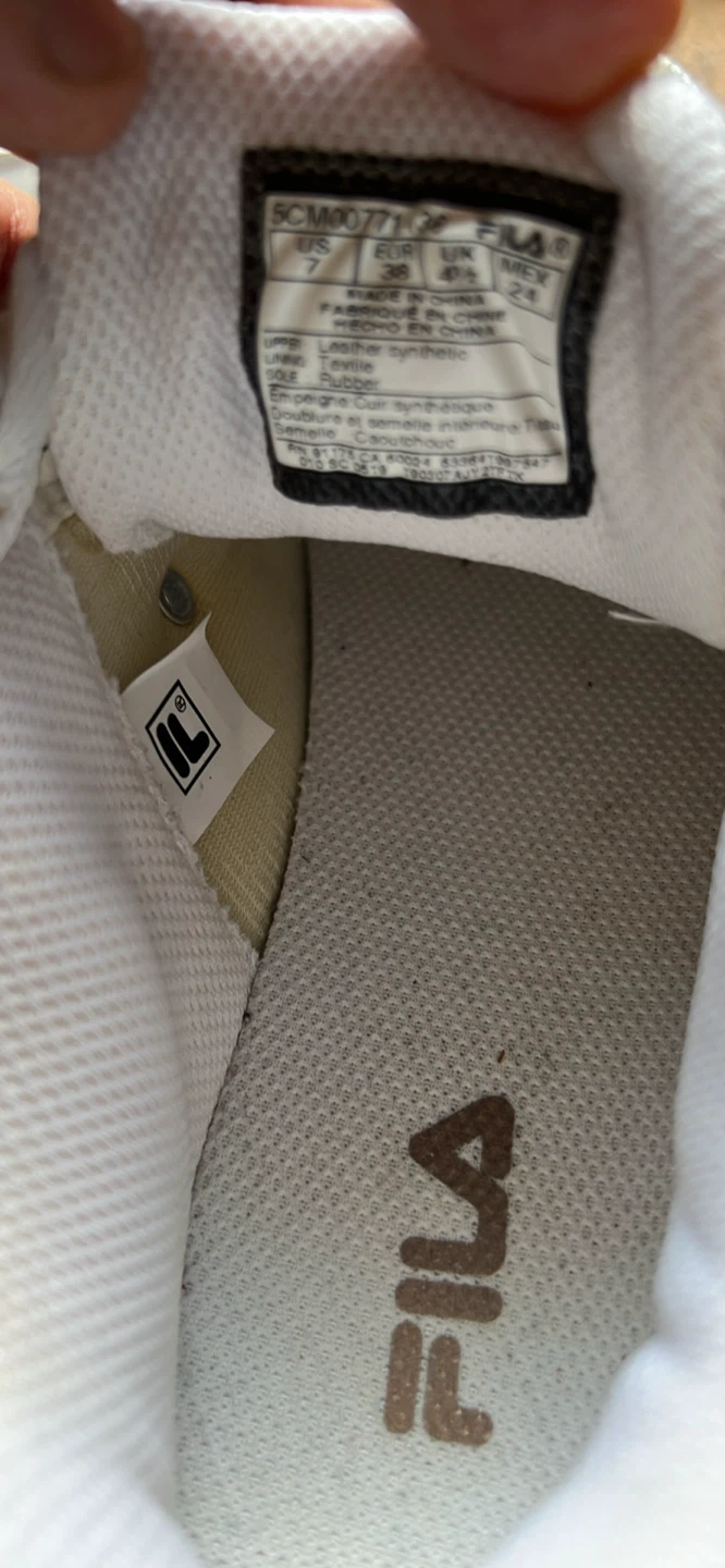 Fila Women's Sneakers White/Rose Gold Size 7 - photo 5