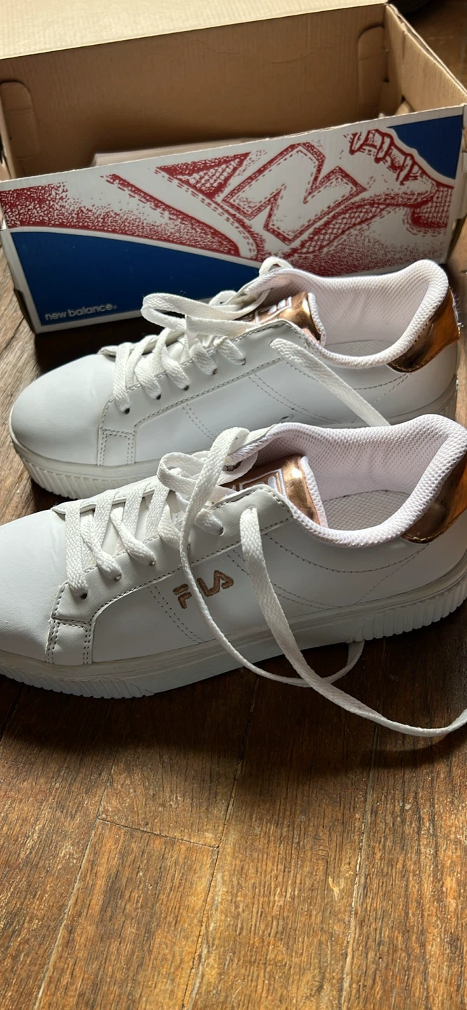 Fila Women's Sneakers White/Rose Gold Size 7 - photo 3