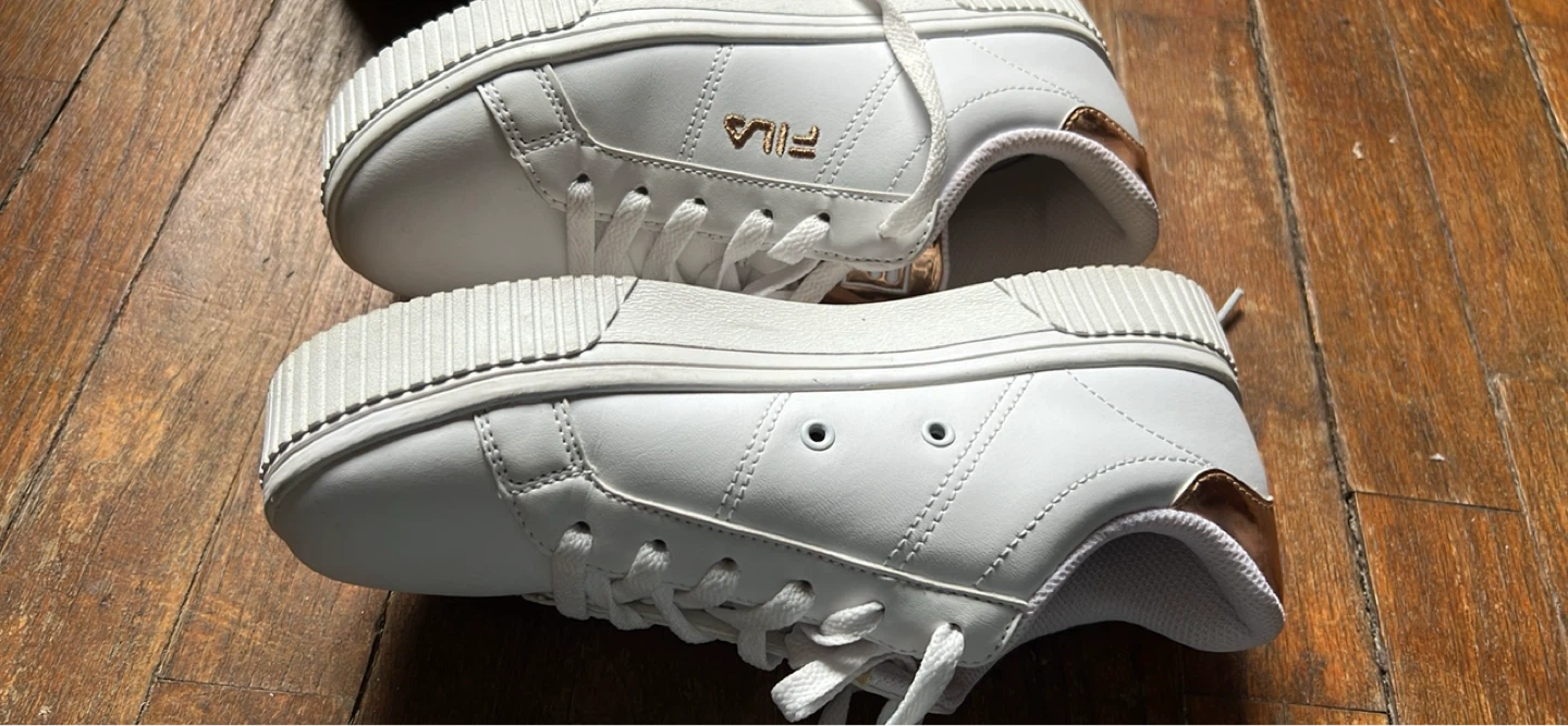 Fila Women's Sneakers White/Rose Gold Size 7 - photo 4