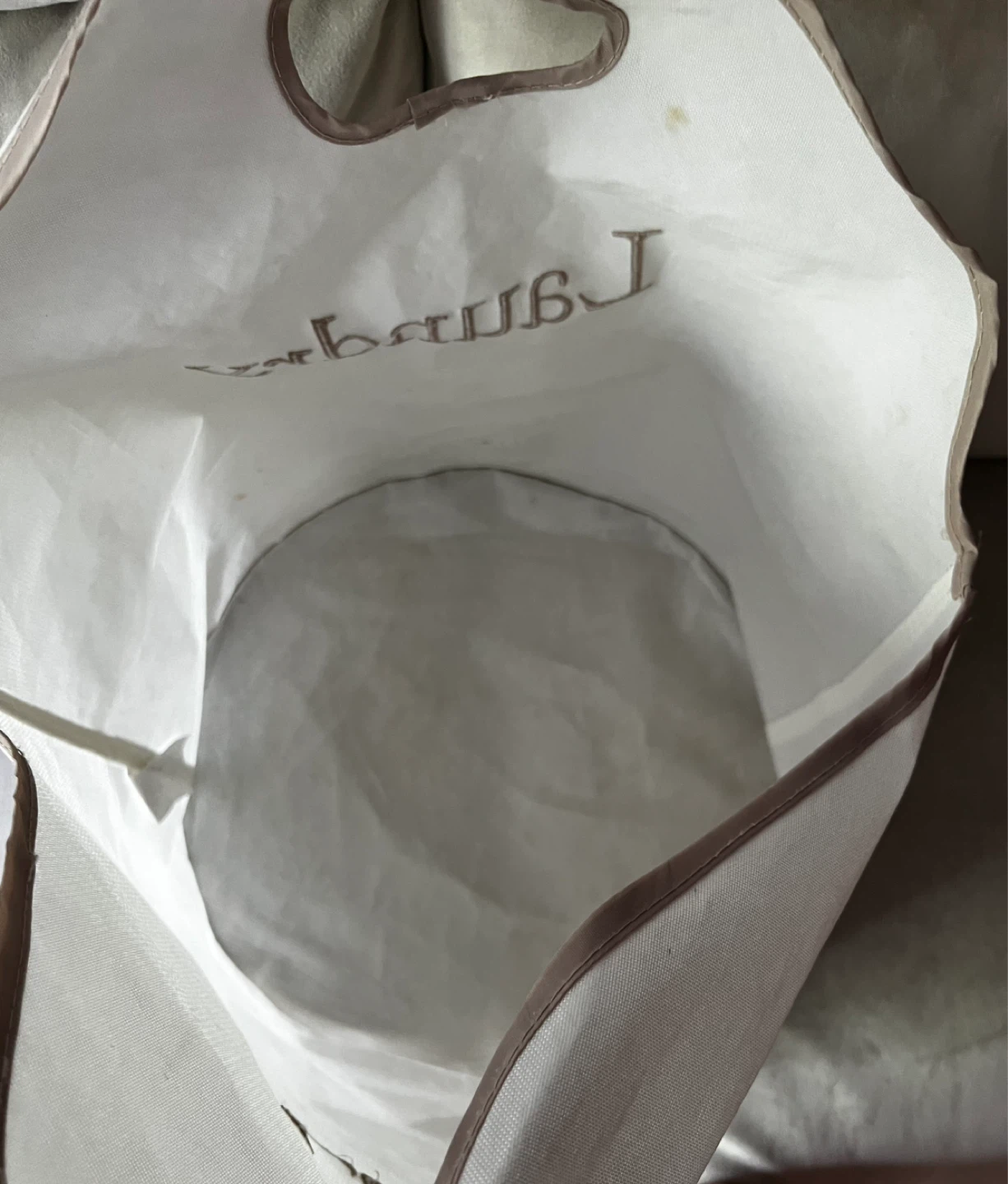 Fabric Laundry Bag - photo 3
