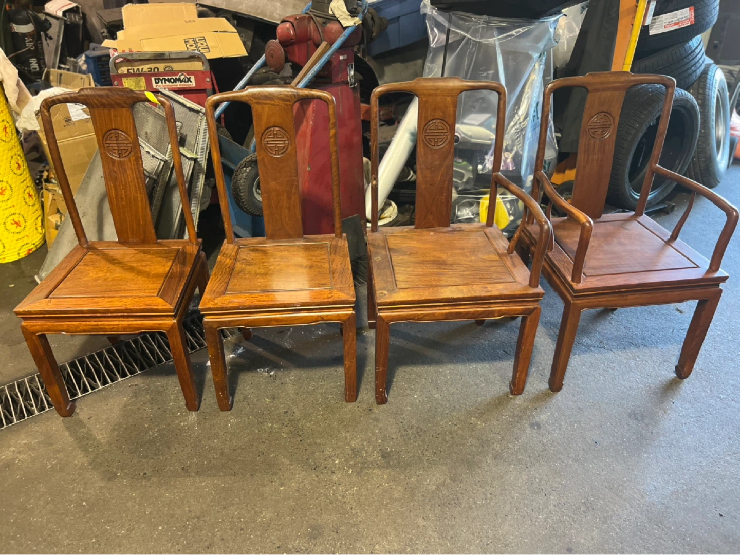 Solid Wood Dining Chairs - Set of 4 - photo 5