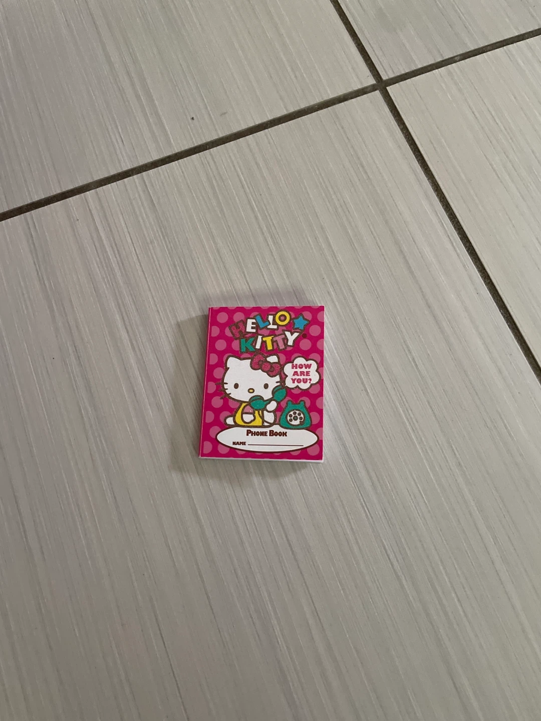 ⚽️Hello Kitty Phone Book
