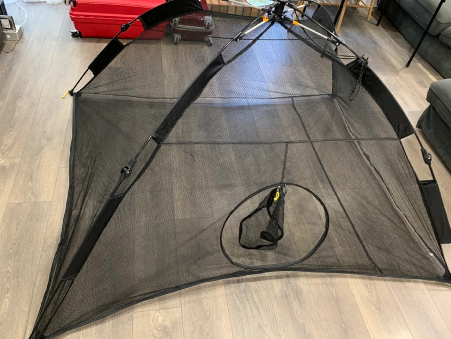 For Pet / kids Black Pop-Up Mesh Tent