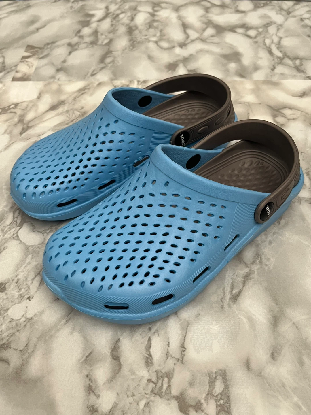Blue Clogs